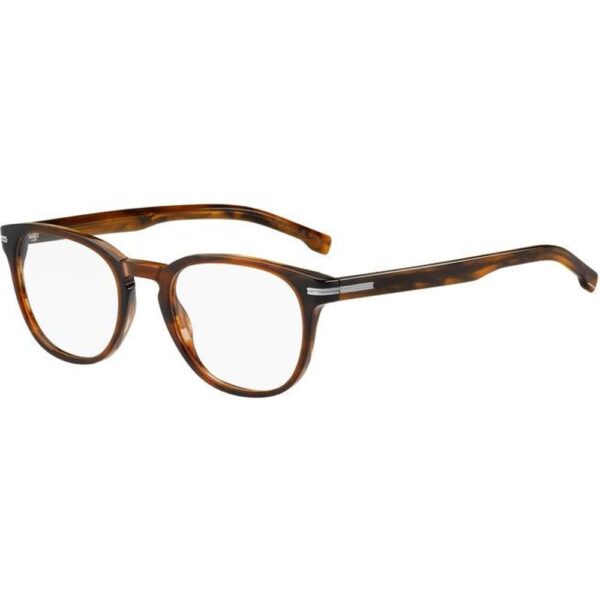 Occhiali vista  Hugo boss Boss 1601 cod. colore ex4 Uomo Rotonda Corno marrone