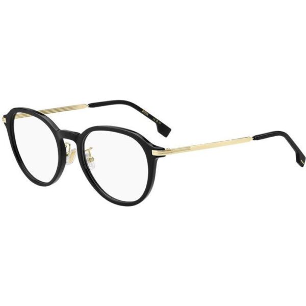 Occhiali vista  Hugo boss Boss 1615/f cod. colore 2m2 Uomo Rotonda Nero/oro