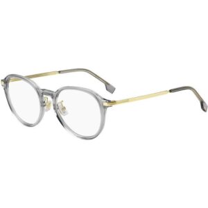 Occhiali vista  Hugo boss Boss 1615/f cod. colore ft3 Uomo Rotonda Grigio oro