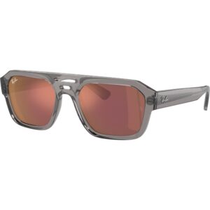 Occhiali da sole  Ray - ban Rb4397 corrigan cod. colore 6684d0 Unisex Geometrica Grigio