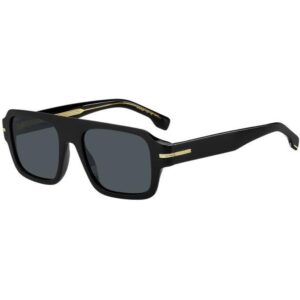 Occhiali da sole  Hugo boss Boss 1595/s cod. colore 807/a9 Uomo Squadrata Nero