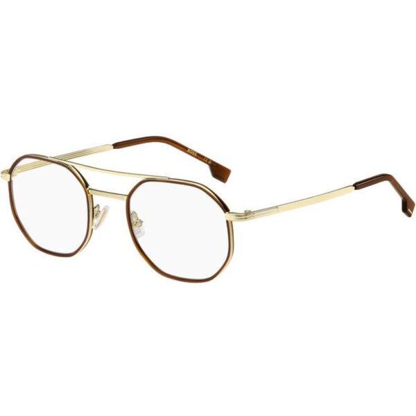 Occhiali vista  Hugo boss Boss 1632 cod. colore 0nr Uomo Geometrica Oro /  marrone