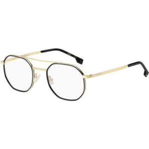 Occhiali vista  Hugo boss Boss 1632 cod. colore rhl Uomo Geometrica Oro / nero