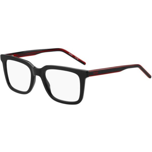 Occhiali vista  Hugo boss Hg 1300 cod. colore oit Uomo Squadrata Nero/rosso