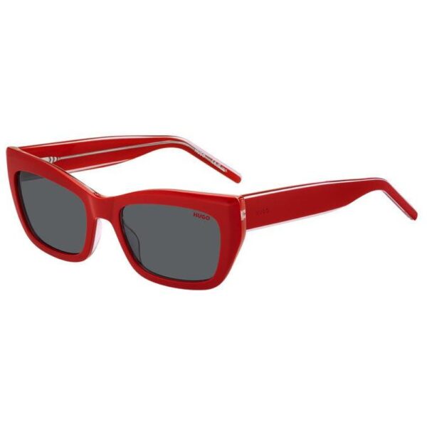 Occhiali da sole  Hugo boss Hg 1301/s cod. colore 92y/ir Donna Cat eye Rosso