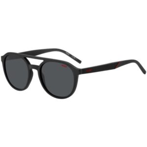 Occhiali da sole  Hugo boss Hg 1305/s cod. colore 807/ir Uomo Rotonda Nero