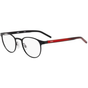 Occhiali vista  Hugo boss Hg 1030 cod. colore blx Uomo Rotonda Nero/rosso