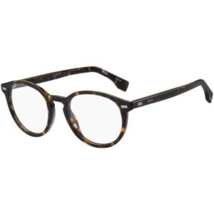 Occhiali vista  Hugo boss Boss 1367 cod. colore 086 Uomo Rotonda Havana