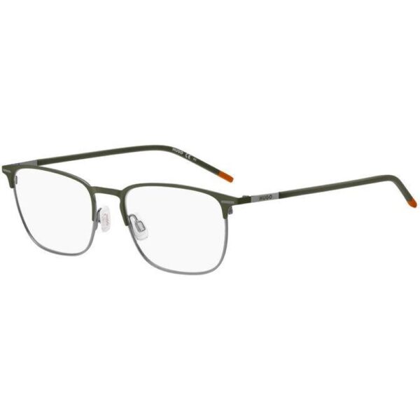 Occhiali vista  Hugo boss Hg 1235 cod. colore r2z Uomo Squadrata Verde/grigio scuro