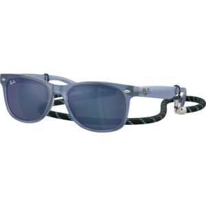 Occhiali da sole  Ray - ban Rj9052s junior new wayfarer cod. colore 714855 Bambino Squadrata Blu