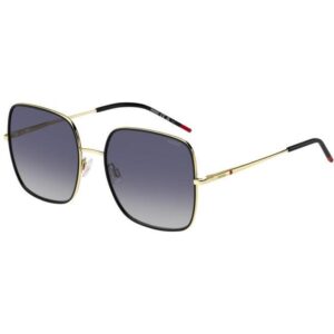 Occhiali da sole  Hugo boss Hg 1293/s cod. colore rhl/9o Donna Squadrata Oro