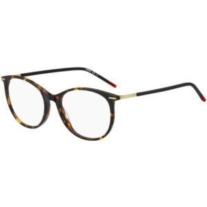 Occhiali vista  Hugo boss Hg 1238 cod. colore 0uc Donna Cat eye Havana/rosso