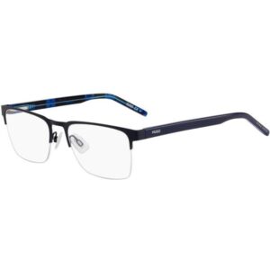 Occhiali vista  Hugo boss Hg 1076 cod. colore fll Uomo Squadrata Blu opaco