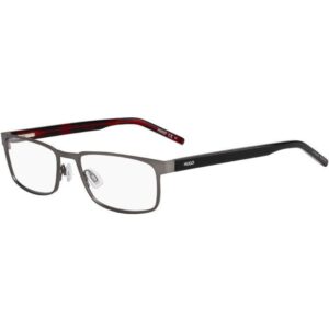 Occhiali vista  Hugo boss Hg 1075 cod. colore r80 Uomo Squadrata Rutanio scuro semi opaco