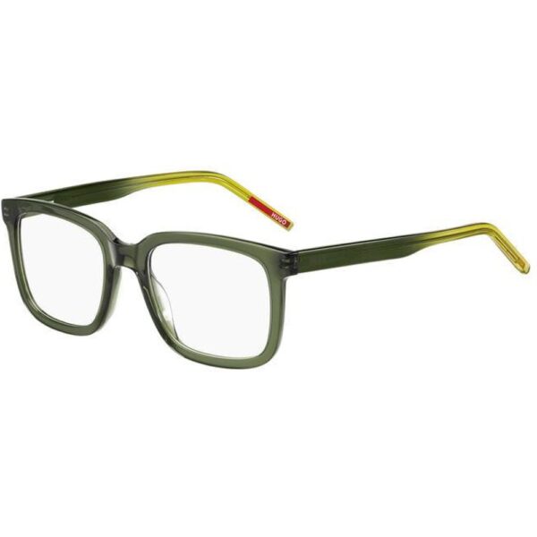 Occhiali vista  Hugo boss Hg 1261 cod. colore gp7 Uomo Squadrata Verde/giallo