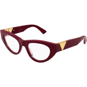 Occhiali vista  Bottega veneta Bv1179o cod. colore 003 Donna Cat eye Bordeaux