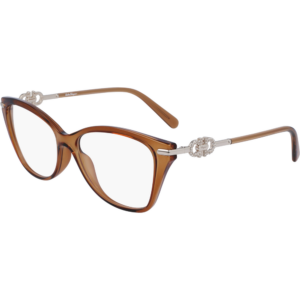 Occhiali vista  Ferragamo Sf2937r cod. colore 261 Donna Squadrata Marrone