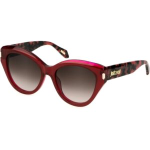 Occhiali da sole  Just cavalli Sjc033 cod. colore 09rv Donna Cat eye Rosso