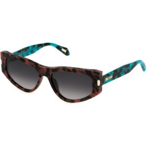 Occhiali da sole  Just cavalli Sjc034 cod. colore 0795 Unisex Geometrica Havana