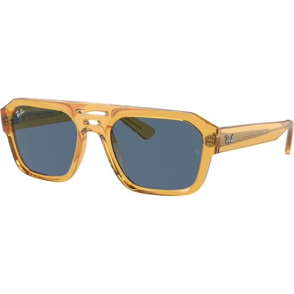 Occhiali da sole  Ray - ban Rb4397 corrigan cod. colore 668280 Unisex Geometrica Giallo