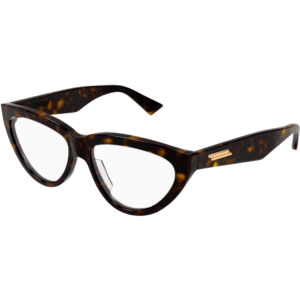 Occhiali vista  Bottega veneta Bv1193o cod. colore 002 Donna Cat eye Havana