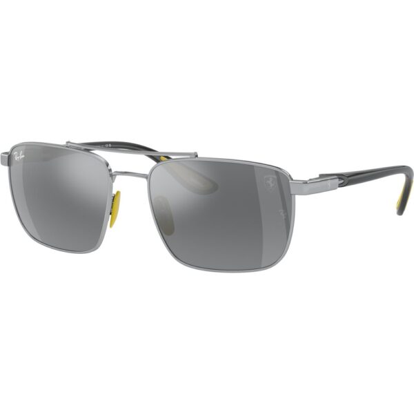 Occhiali da sole  Ray - ban Rb3715m  cod. colore f0646g Uomo Squadrata Argento