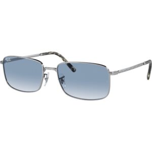 Occhiali da sole  Ray - ban Rb3717  cod. colore 003/3f Unisex Squadrata Argento