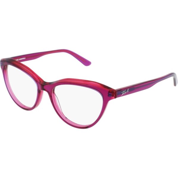 Occhiali vista  Karl lagerfeld Kl6052 cod. colore 513 Donna Cat eye Trasparente viola