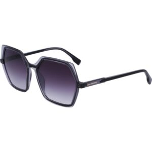 Occhiali da sole  Karl lagerfeld Kl6083s cod. colore 009 Donna Geometrica Nero/grigio