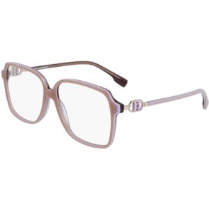 Occhiali vista  Karl lagerfeld Kl6091 cod. colore 238 Donna Squadrata Beige/lilla