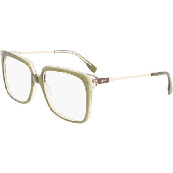 Occhiali vista  Karl lagerfeld Kl6077 cod. colore 305 Donna Squadrata Khaki