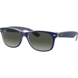 Occhiali da sole  Ray - ban Rb2132 new wayfarer cod. colore 605371 Unisex Squadrata Blu