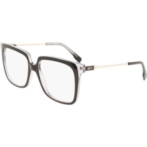 Occhiali vista  Karl lagerfeld Kl6077 cod. colore 005 Donna Squadrata Nero