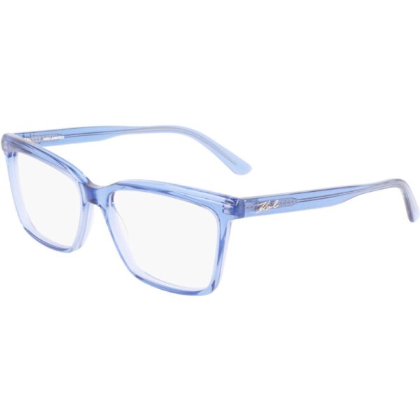 Occhiali vista  Karl lagerfeld Kl6080 cod. colore 450 Donna Squadrata Azzurro