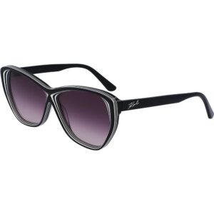 Occhiali da sole  Karl lagerfeld Kl6103s cod. colore 6 Donna Cat eye Nero