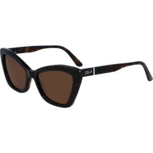 Occhiali da sole  Karl lagerfeld Kl6105s cod. colore 242 Donna Cat eye Havana