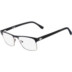 Occhiali vista  Lacoste L2198 cod. colore 001 Uomo Squadrata Nero-opaco