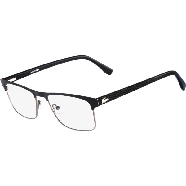 Occhiali vista  Lacoste L2198 cod. colore 001 Uomo Squadrata Nero-opaco