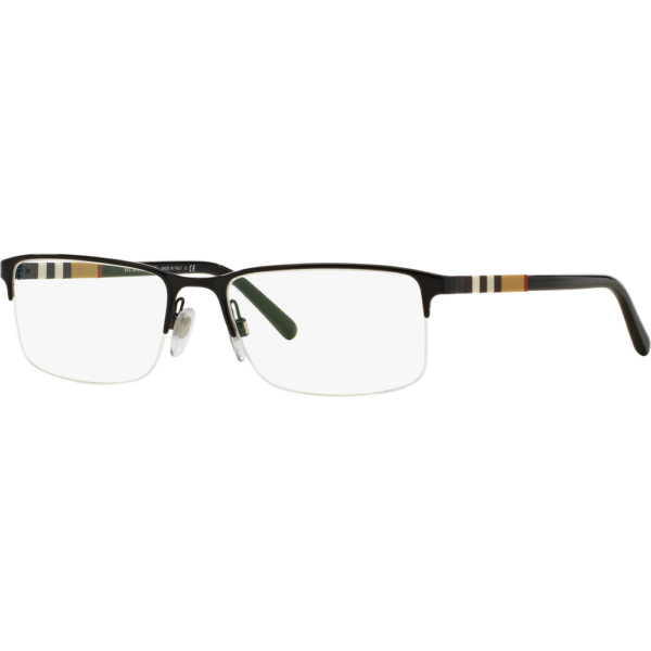 Occhiali vista  Burberry Be1282  cod. colore 1001 Uomo Squadrata Nero