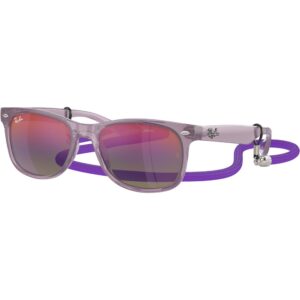 Occhiali da sole  Ray - ban Rj9052s junior new wayfarer cod. colore 7147b1 Bambino Squadrata Viola