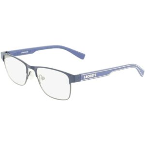 Occhiali vista  Lacoste L3111 cod. colore 424 Uomo Squadrata Blu opaco