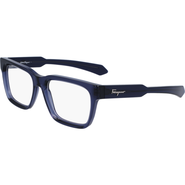 Occhiali vista  Ferragamo Sf2941 cod. colore 456 Uomo Squadrata Blu