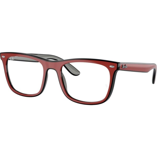 Occhiali vista  Ray - ban Rx7209  cod. colore 8212 Unisex Squadrata Rosso