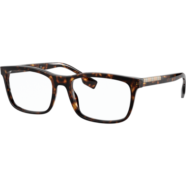 Occhiali vista  Burberry Be2334 elm cod. colore 3002 Uomo Squadrata Havana