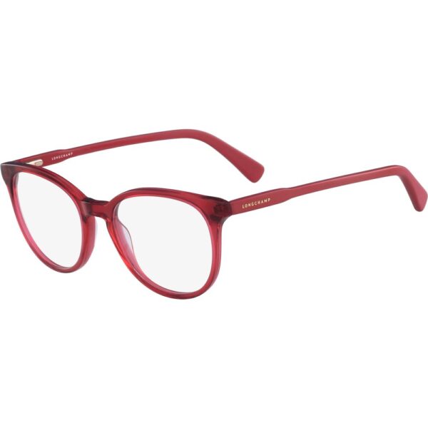 Occhiali vista  Longchamp Lo2608 cod. colore 600 Donna Rotonda Rosso