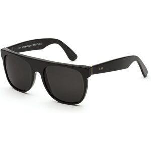 Occhiali da sole  Retrosuperfuture Fzq flat top cod. colore black Unisex Pilot Nero