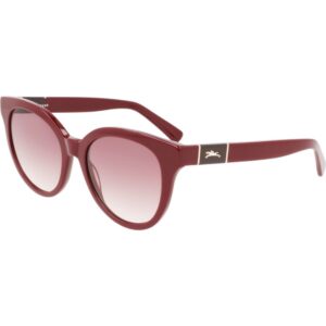 Occhiali da sole  Longchamp Lo697s cod. colore 601 Donna Rotonda Bordeaux