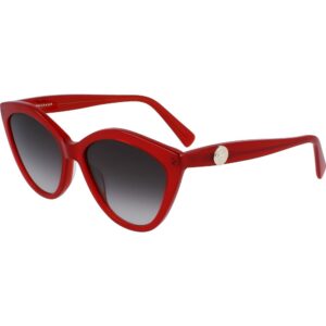 Occhiali da sole  Longchamp Lo730s cod. colore 600 Donna Cat eye Rosso