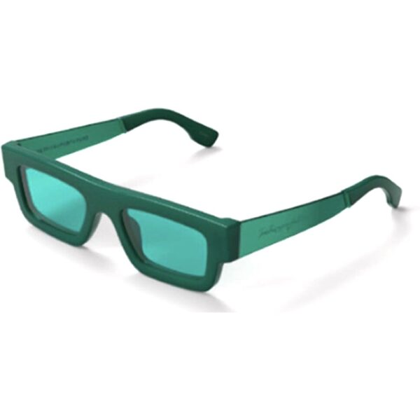 Occhiali da sole  Retrosuperfuture Ajq colpo francis cod. colore green Unisex Squadrata Verde