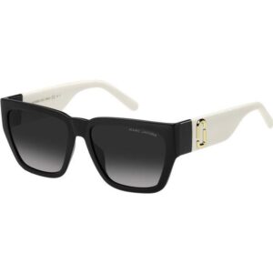 Occhiali da sole  Marc jacobs Marc 646/s cod. colore 80s/9o Donna Squadrata Nero/bianco